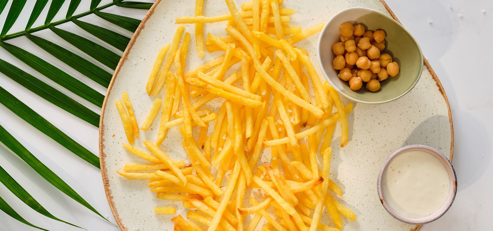 Skinny fries házi aquafaba majonézzel