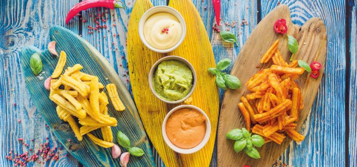 Aviko Wavy Blends három 5 perces mártogatóssal